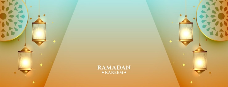 무료 Vector 아랍어 이슬람 스타일 라마단 카림 eid 무바라크 배너