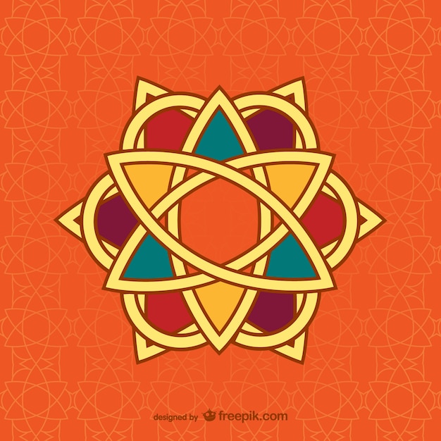 Free vector arabic ornament