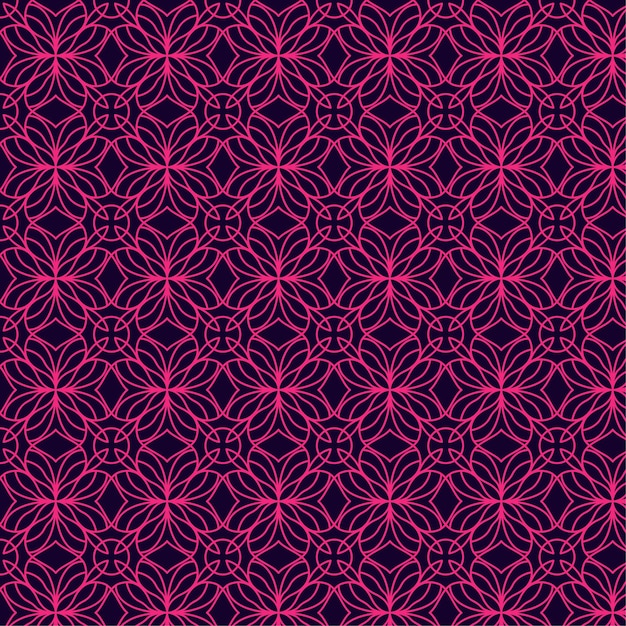 Arabic seamless pattern with modern style