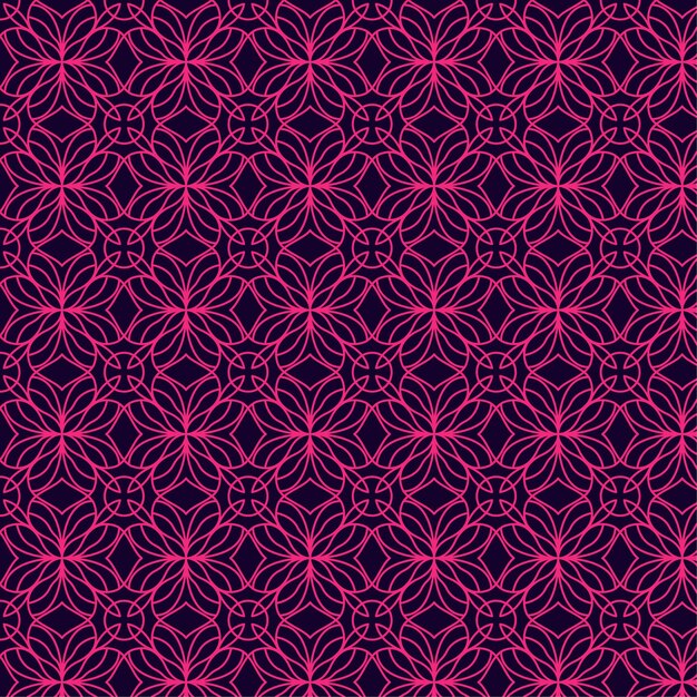 Arabic seamless pattern with modern style