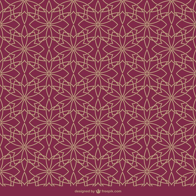 Arabic style pattern