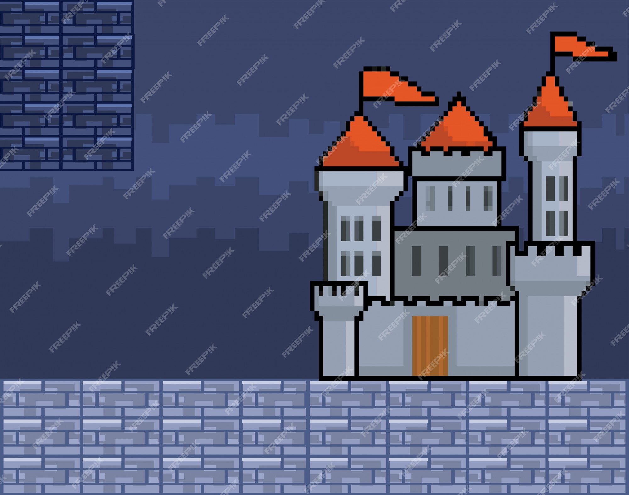 Free Castle 2D Game Assets 