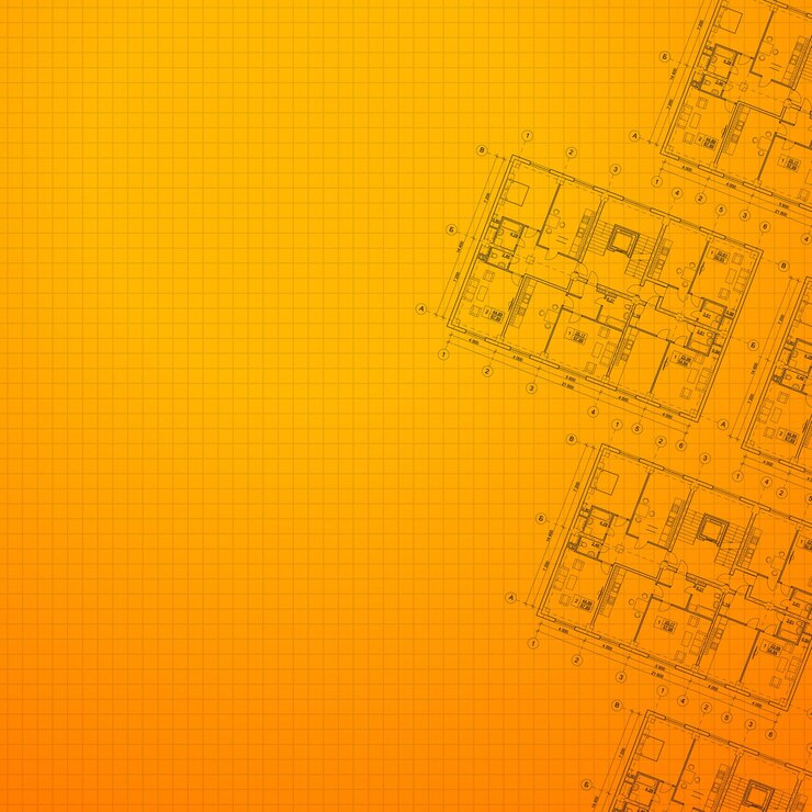 Free Vector architectural orange background vector illustration eps10 contains transparencies gradients and effects