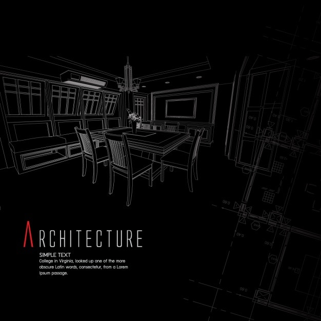 Free Vector architecture background design