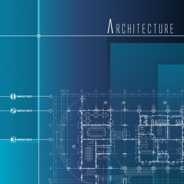 Free vector architecture background design