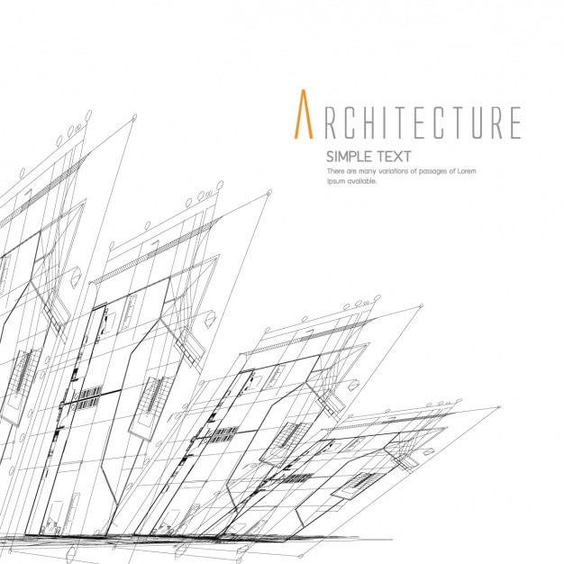 Free Vector architecture background design