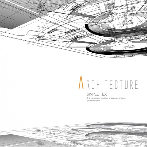 Free Vector architecture background design