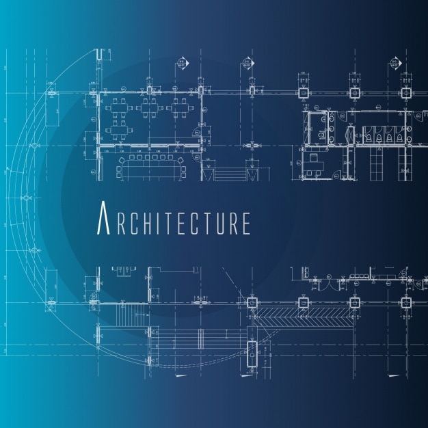 Free vector architecture background design