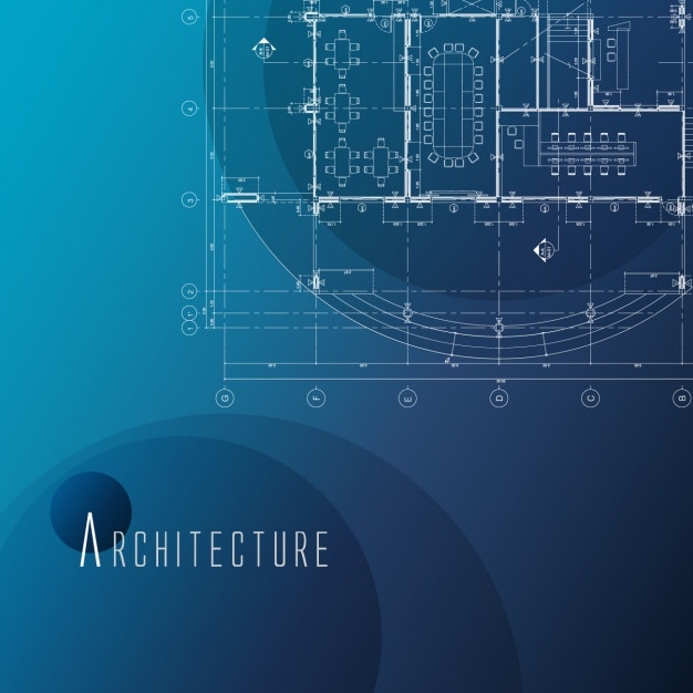 Free vector architecture background design