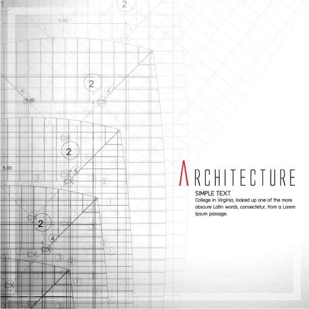 Free Vector architecture background design