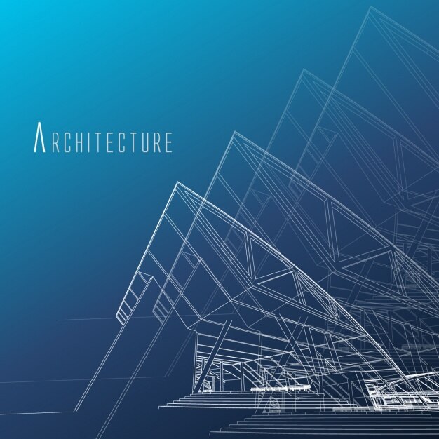 Free Vector architecture background design