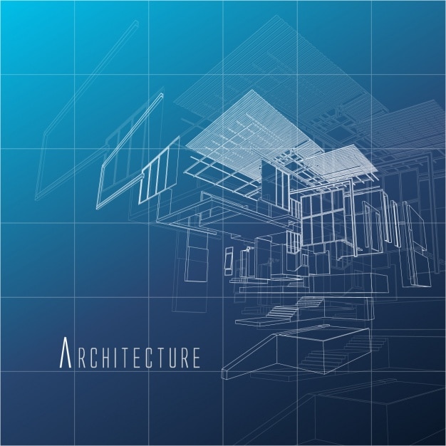 Free Vector | Architecture background design