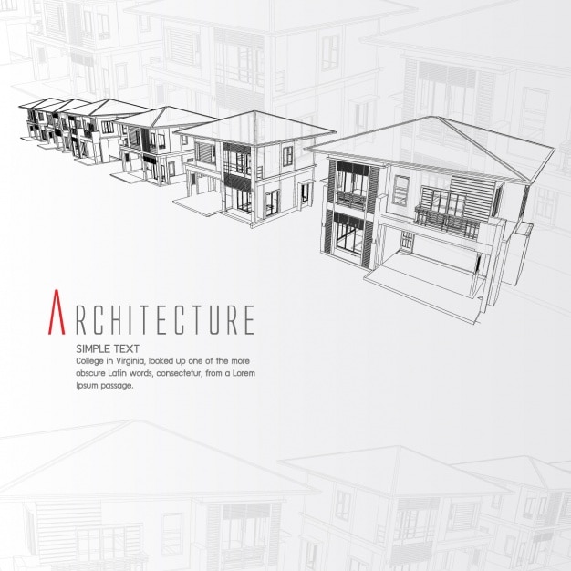 アーキテクチャの背景デザイン