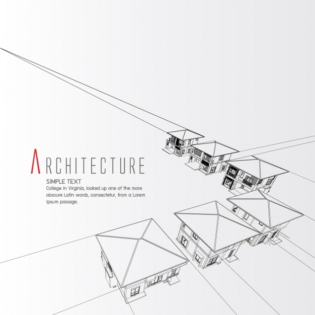 Free Vector architecture background design