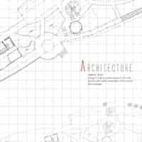 Vettore gratuito design architettura di sfondo