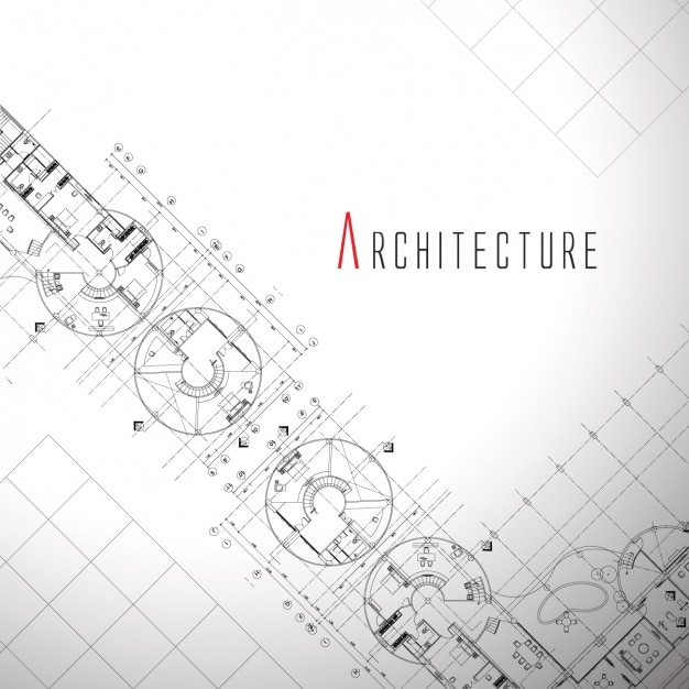 Free vector architecture background design