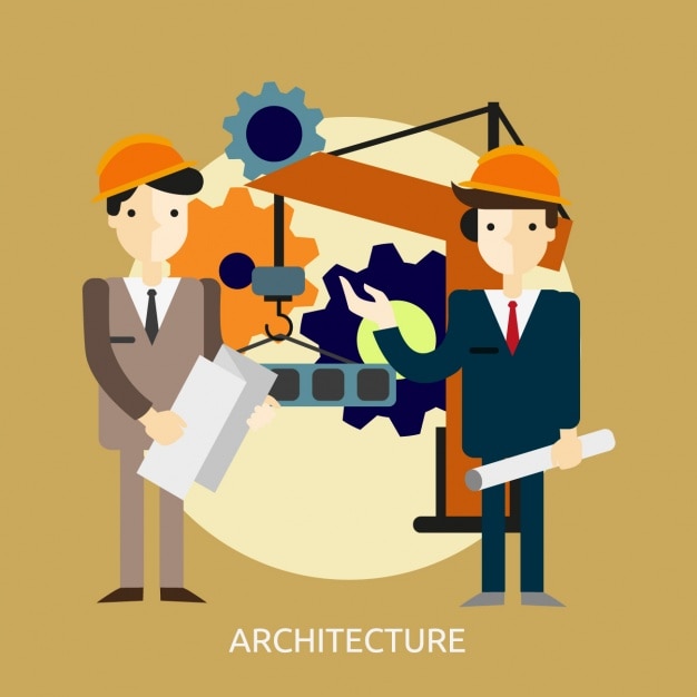 Free Vector architecture background design