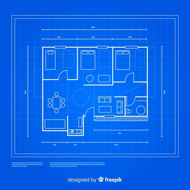 Arhitectural house sketch concept