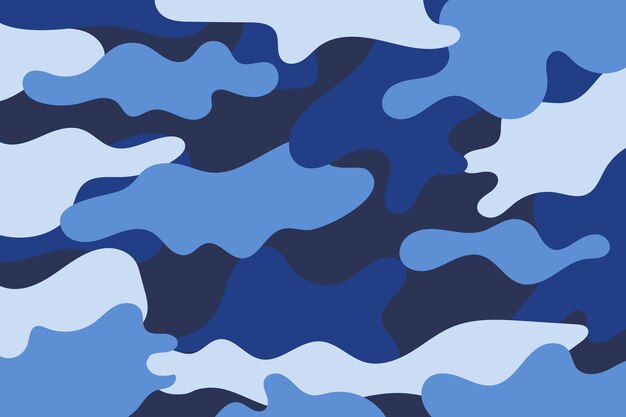 Blue camouflage pattern Vectors & Illustrations for Free Download