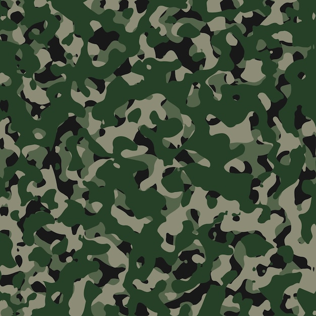 Free Vector  Army camouflage vector seamless pattern texture military  camouflage repeats seamless army design vector background