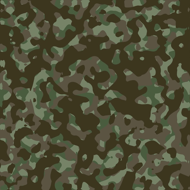 Free vector army camouflage vector seamless pattern texture military camouflage repeats seamless army design vector background