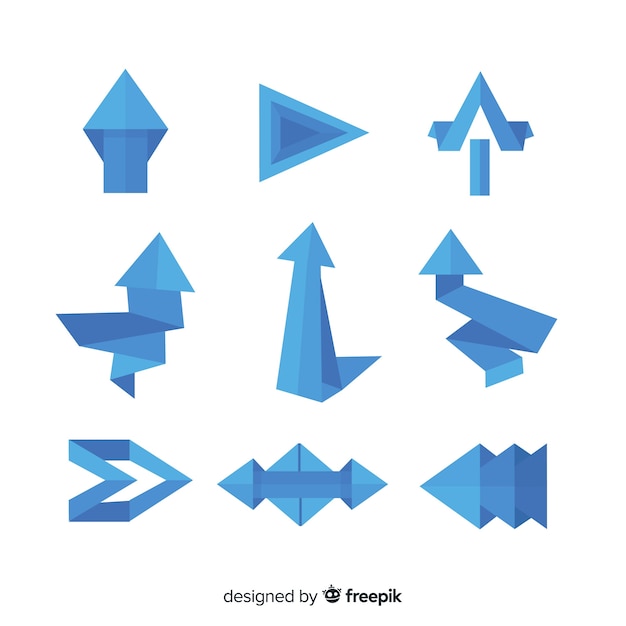 Free vector arrow collection