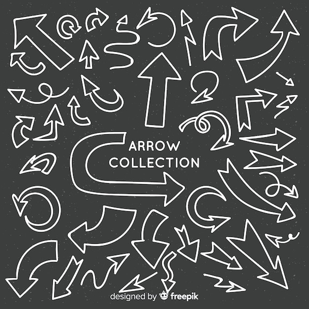 Free vector arrow collection