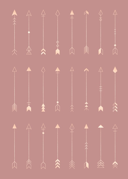 Arrow icons elements