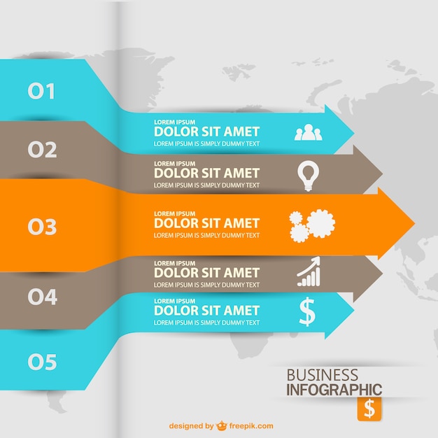 стрелка этикетки маркетинга infography