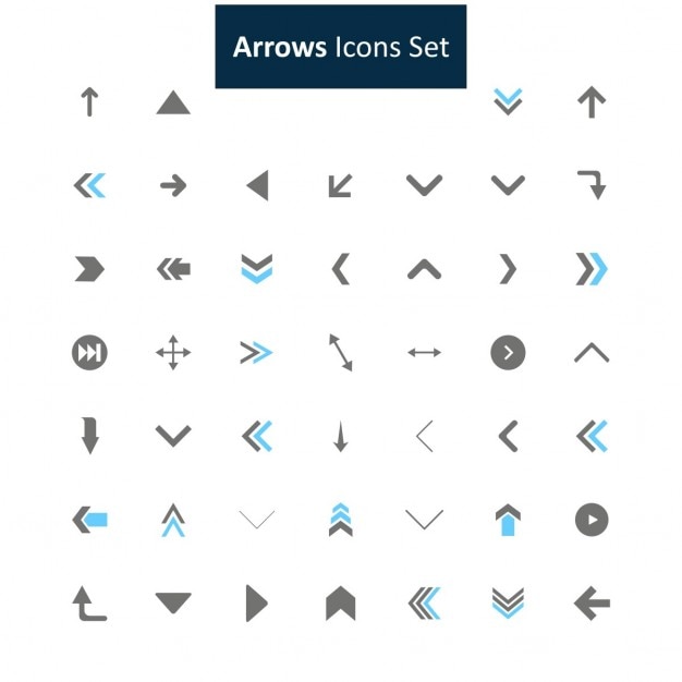 Arrows icons collection