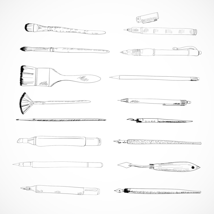 Free Vector art material