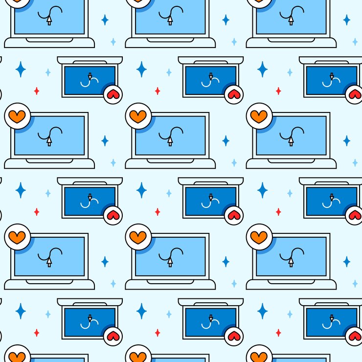 Free Vector art tools and materials creative icon seamless pattern