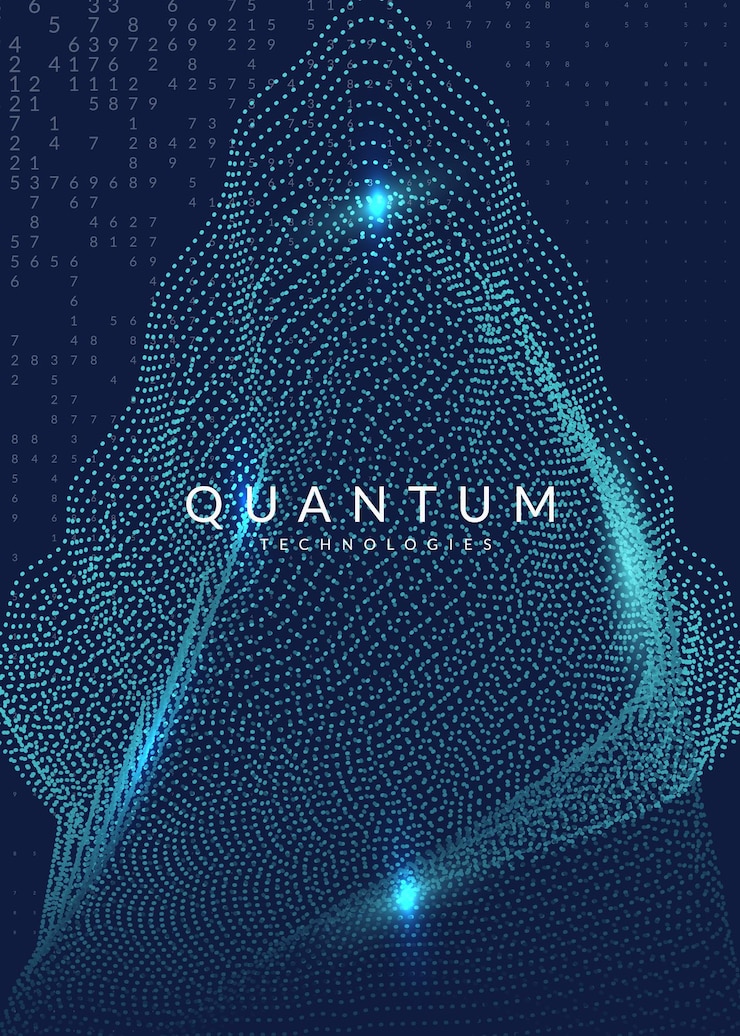 Free Vector artificial intelligence background technology for big data visualization deep learning and quantum computing design template for database concept abstract artificial intelligence backdrop