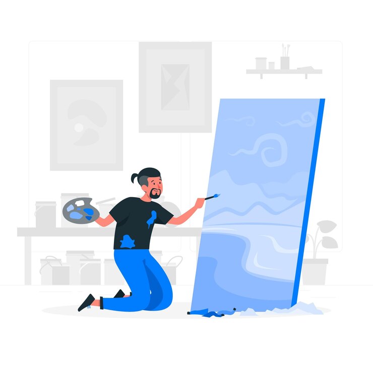 Free Vector artist concept illustration