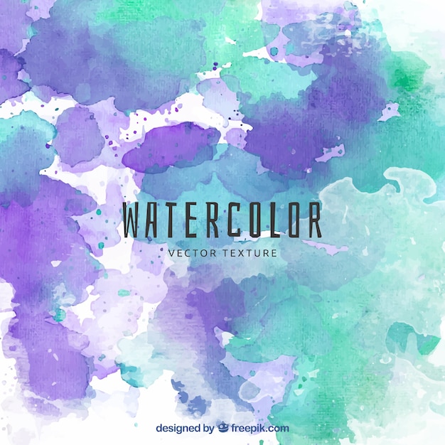 Artistic background of watercolor stains