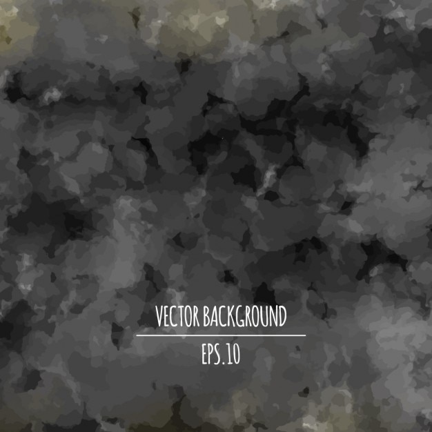 Free vector artistic background with black watercolor