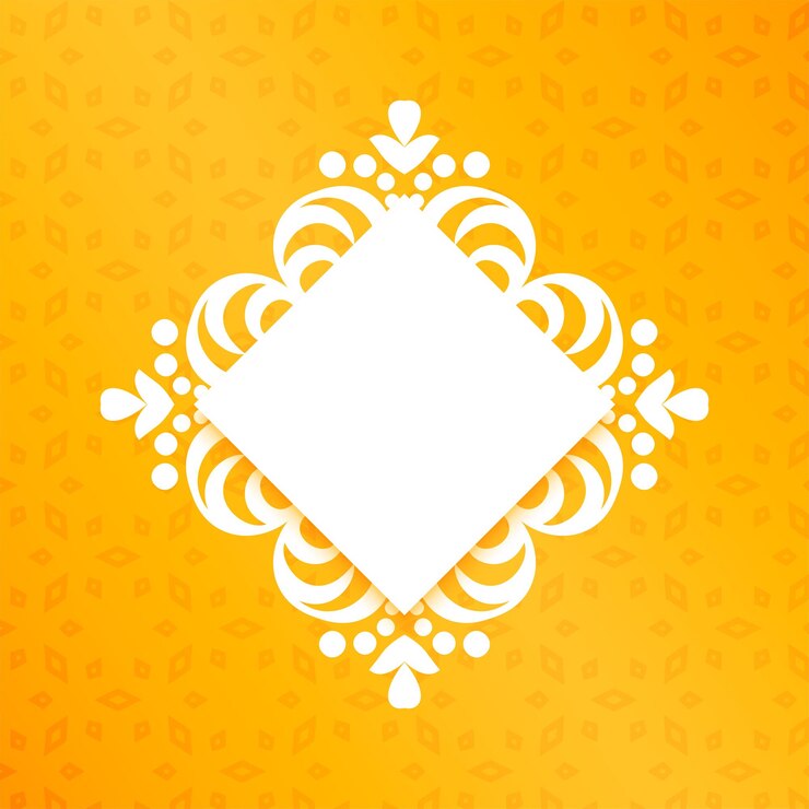 मुफ़्त वेक्टर artistic floral border background with image or text space vector