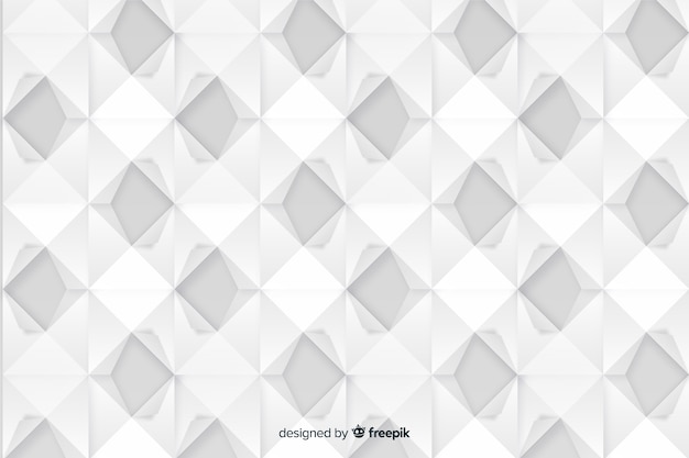Бесплатное векторное изображение Художественная геометрическая бумага стиль фона