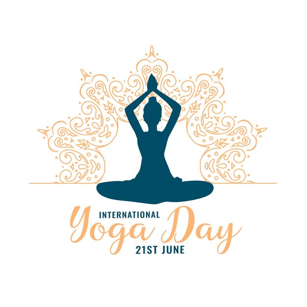 artistic international yoga day woman practicing yoga pose