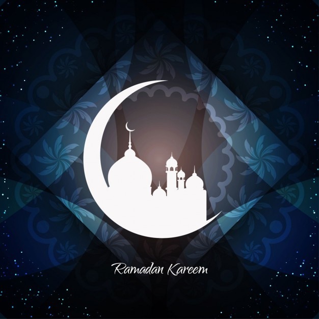 Free vector artistic islamic background design