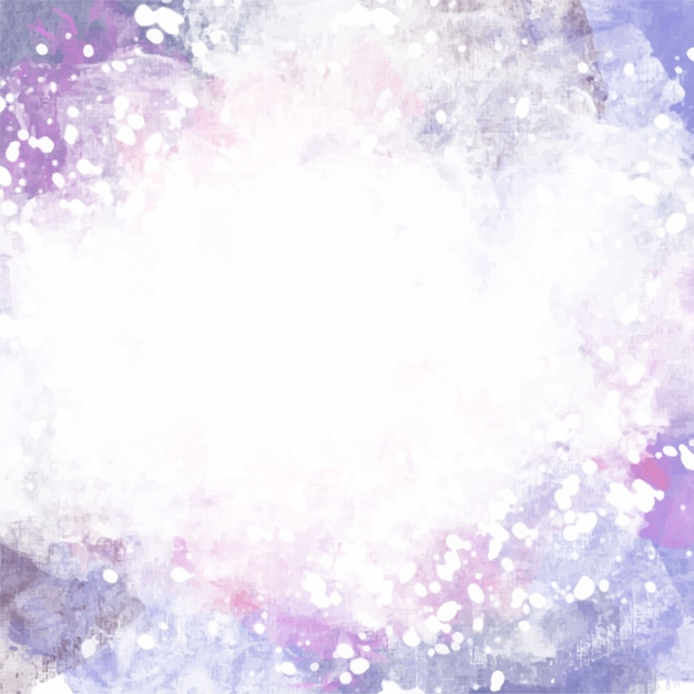 Free vector artistic purple watercolor background