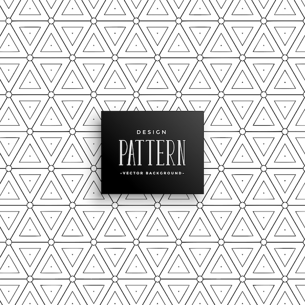 Artistic triangle line pattern background
