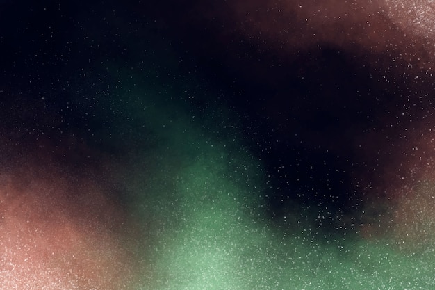 Free vector artistic watercolor galaxy background