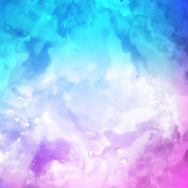 無料Vector artistic watercolor texture, purple and blue color