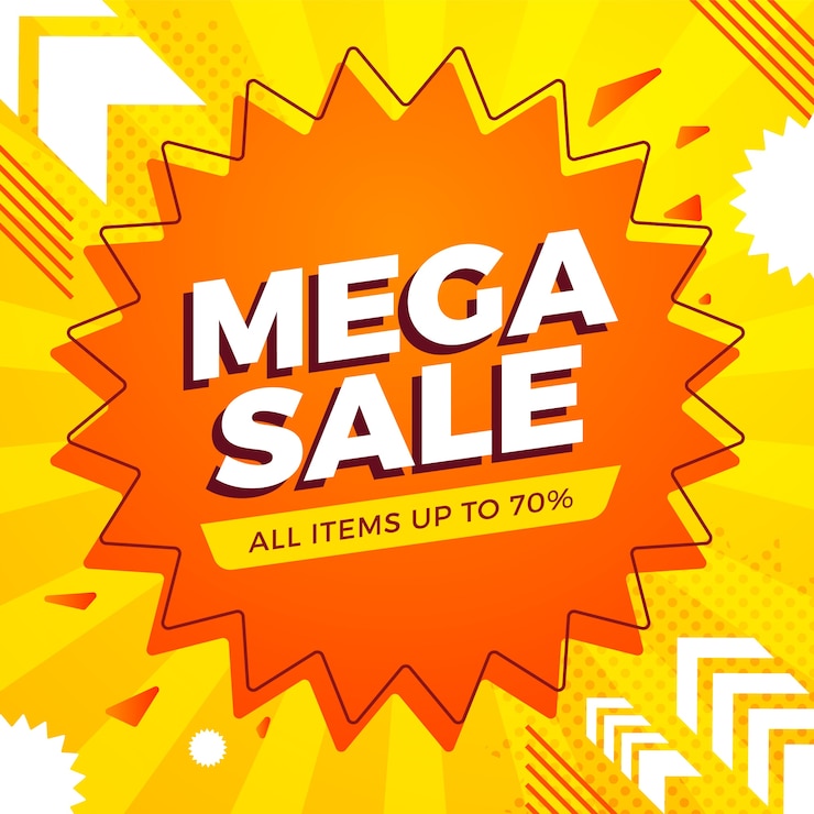 Free Vector asbtract colorful sales background