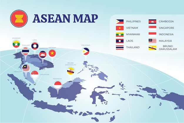 Asean map