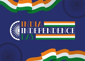 Ашока чакра с днем независимости индийского флага