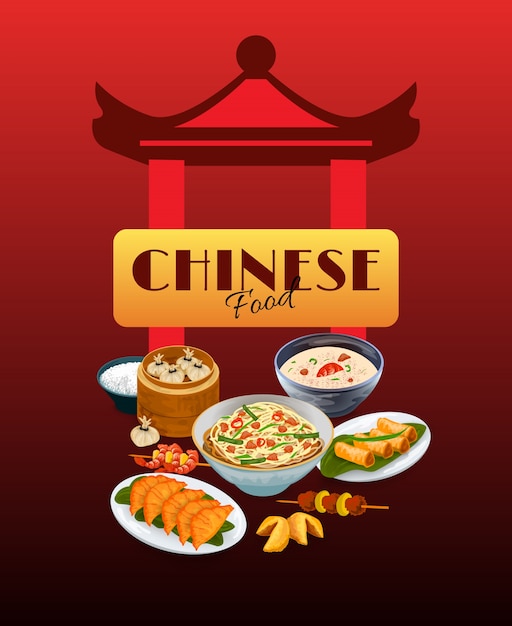 Asian Food Poster