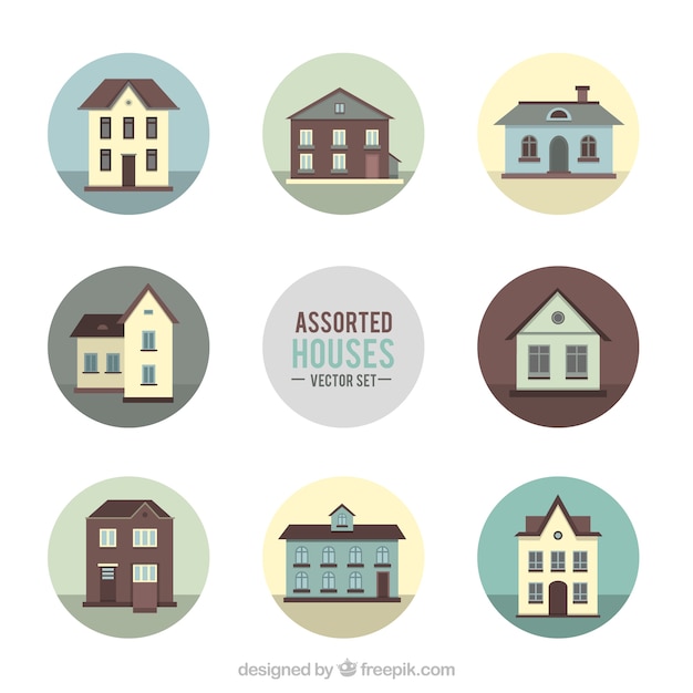 Assorted houses