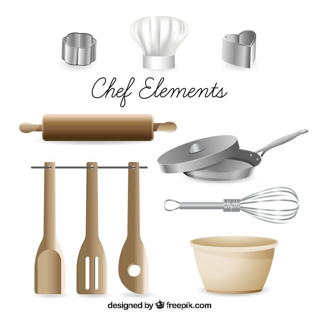 Assortment of items for cooking